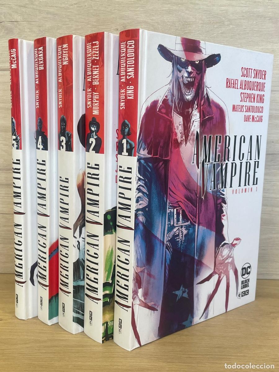 C&oacute;mics: American Vampire / Completo 5 Vol.(Segunda edici&oacute;n) - Scott Snyder, Stephen King, Rafael Albuquerque