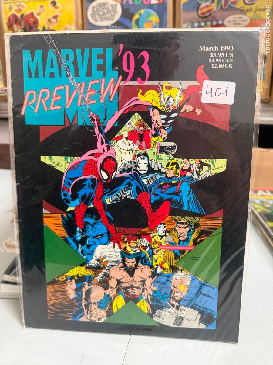 C&oacute;mics: MARVEL 93 PREVIEW NUMERO EN INGLES