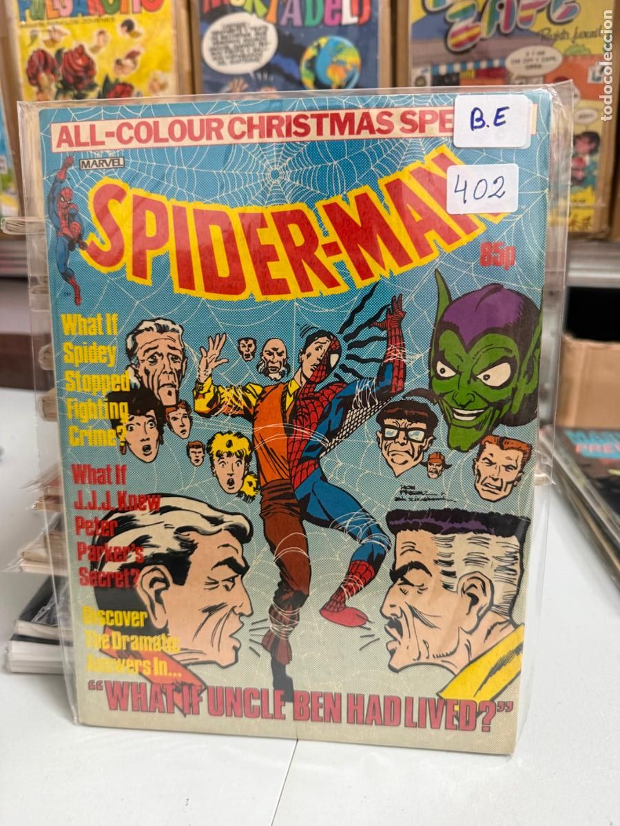 C&oacute;mics: SPIDER-MAN ALL- COLOUR CHRISTMAS SPECIAL NUMERO EN INGLES