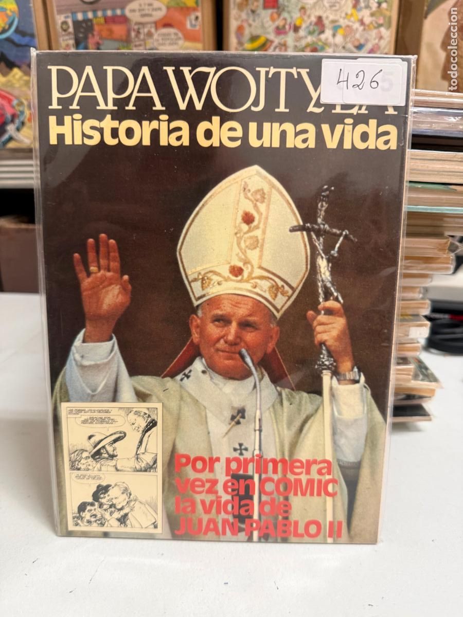 C&oacute;mics: PAPA WOPJTYLA HISTORIA DE UNA VIDA