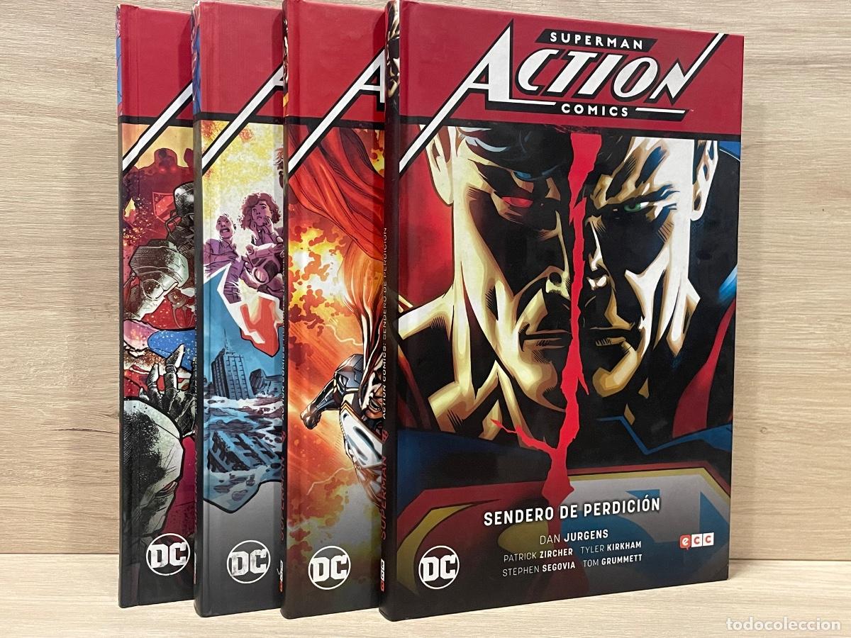 C&oacute;mics: Superman: Action Comics Saga Dan Jurgens / Completo 4 vol&uacute;menes / Dan Jurgens , Patrick Zircher
