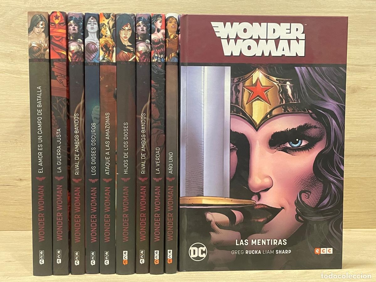 C&oacute;mics: Wonder Woman Saga / Completo 10 vol&uacute;menes / Greg Rucka, Liam Sharp