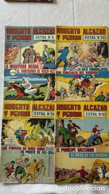 C&oacute;mics: 4 comics antiguos, Roberto Alcazar y Pedrin