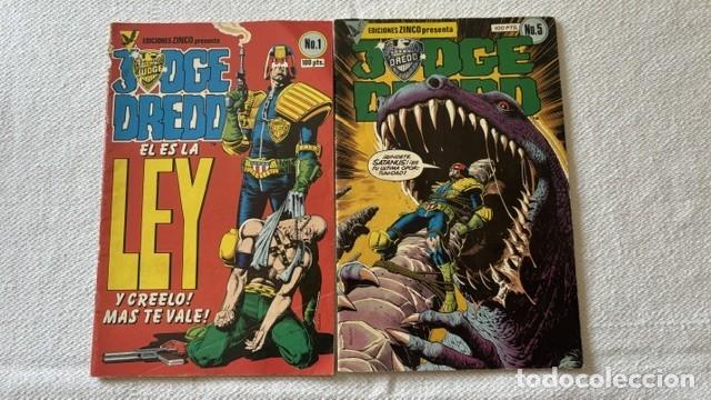 C&oacute;mics: 2 comics antiguos, Judge Dredd