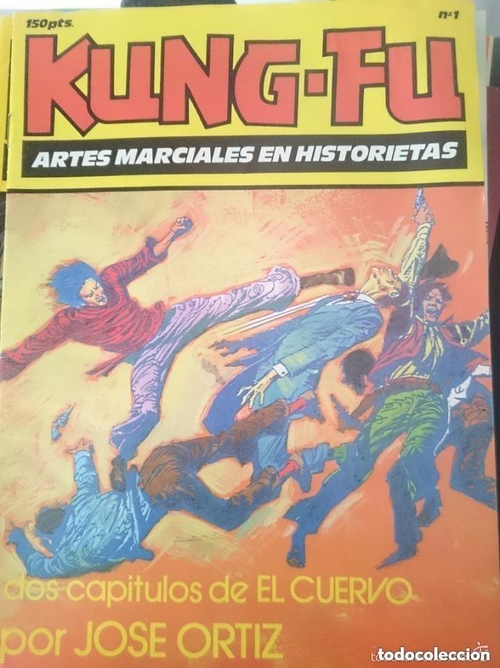 C&oacute;mics: KUNG FU - EL CUERVO -- POR JOSE ORTIZ - N 1