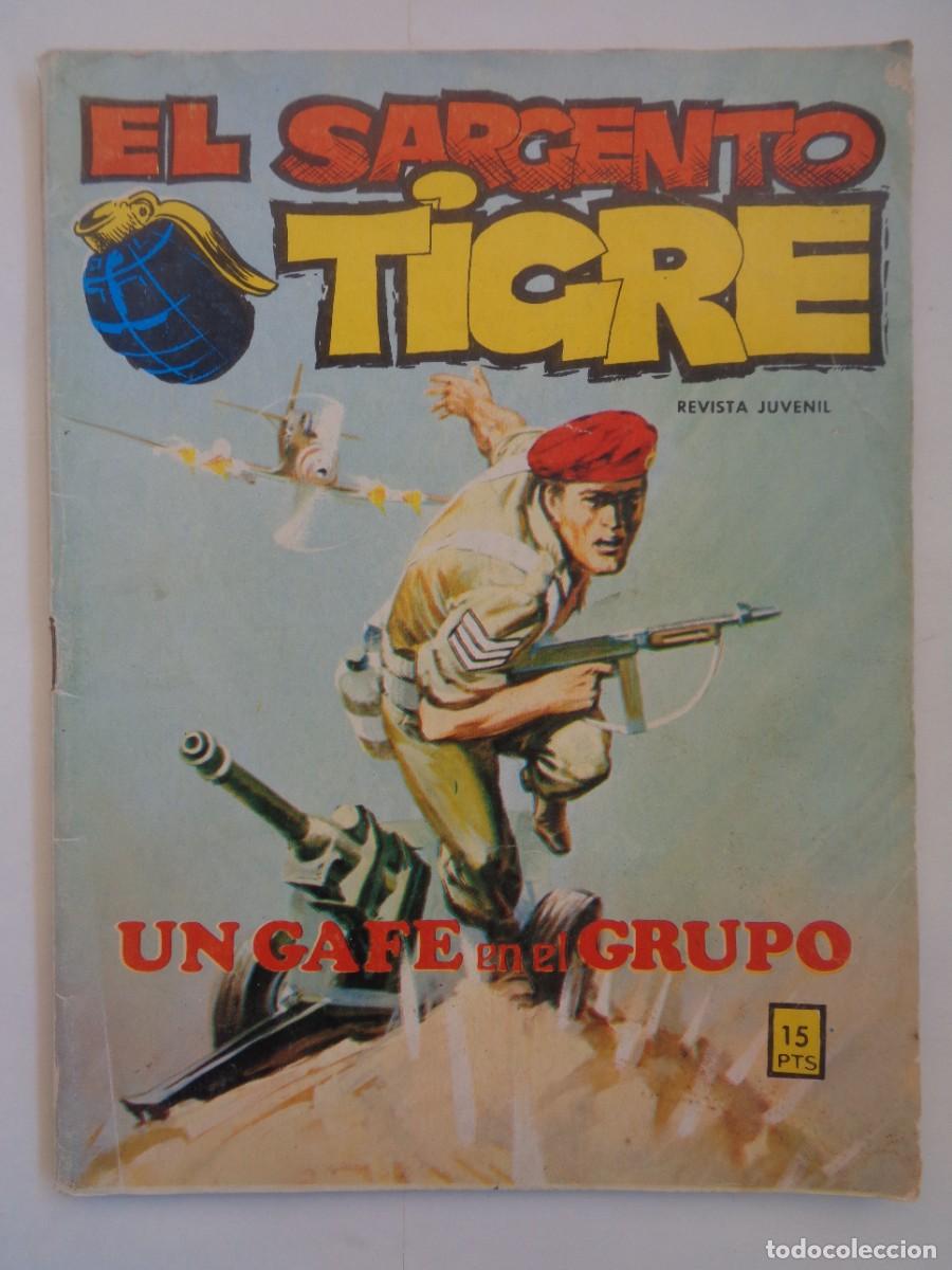 C&oacute;mics: EL SARGENTO TIGRE , N&ordm; 62 . EDITORIAL VILMAR , 1972