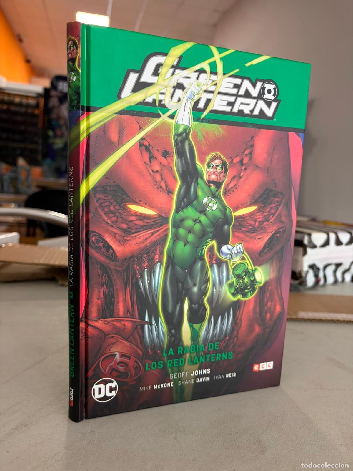 C&oacute;mics: GREEN LANTERN LA RABIA DE LOS RED LANTERNS - ECC