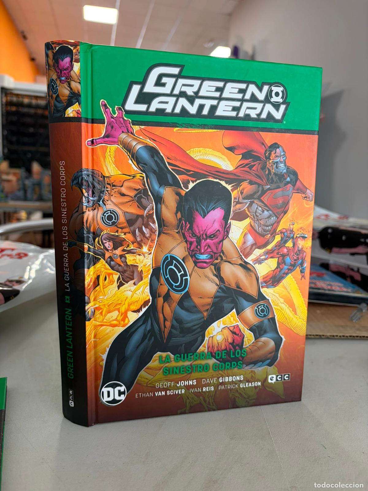 C&oacute;mics: GREEN LANTERN - LA GUERRA DE LOS SINESTRO CORPS PARTE 3 - TAPA DURA - DC - ECC