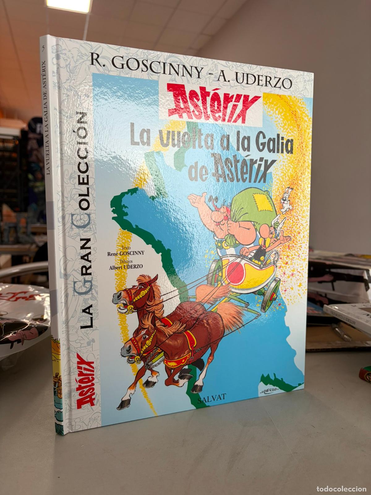 C&oacute;mics: LA VUELTA A LA GALIA DE ASTERIX - LA GRAN COLECCION - R. GOSCINNY - A. UDERZO