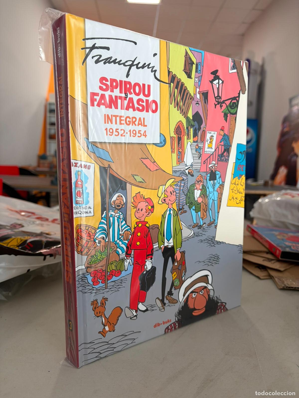 C&oacute;mics: Spirou y fantasio integral 3 1952-1954 franquin - dibbuks