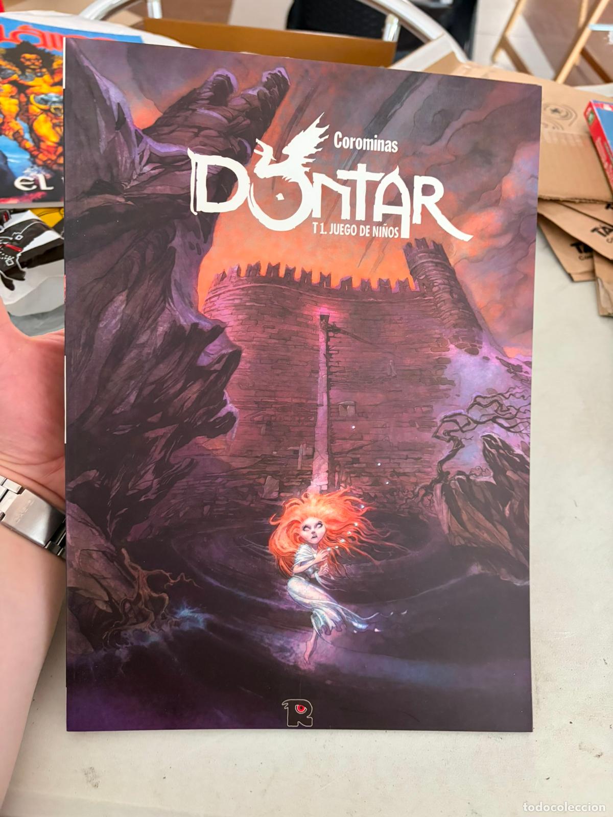 C&oacute;mics: DONTAR 1. JUEGO DE NI&Ntilde;OS (Enrique Corominas) Recerca