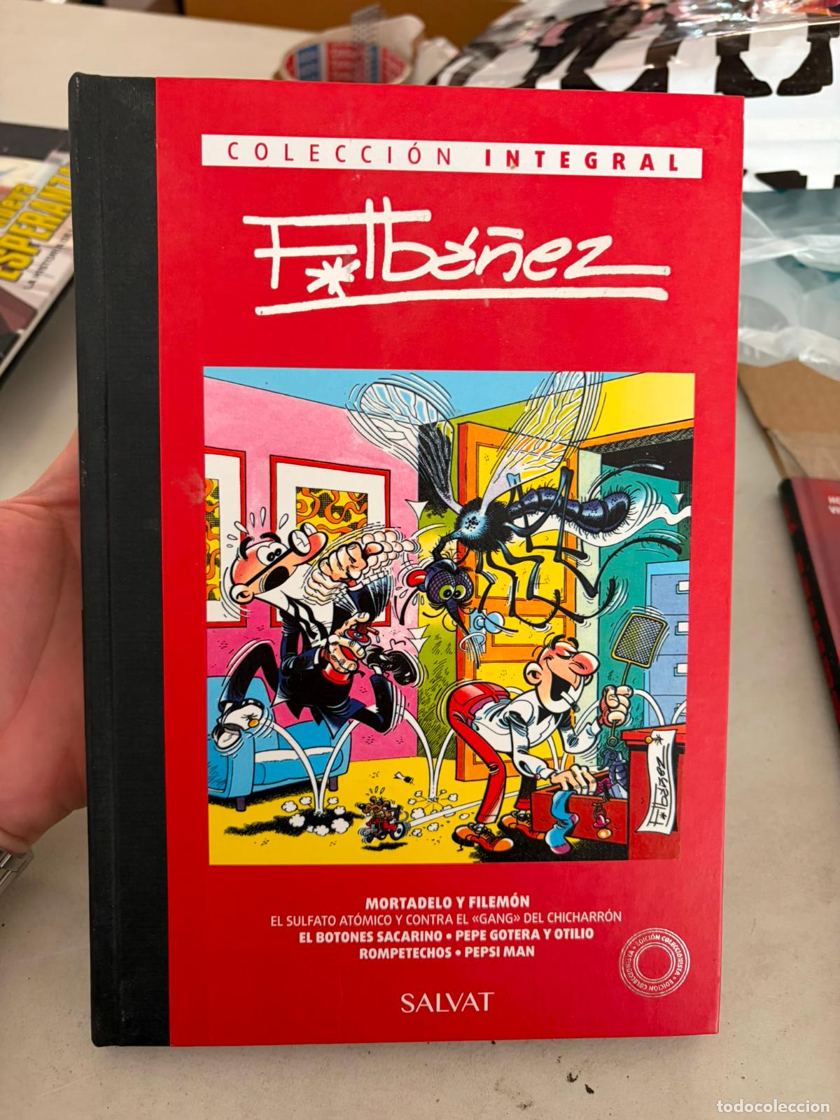 C&oacute;mics: FRANCISCO IB&Aacute;&Ntilde;EZ COLECCION INTEGRAL 1969 TOMO TAPA DURA MORTADELO Y FILEMON SALVAT