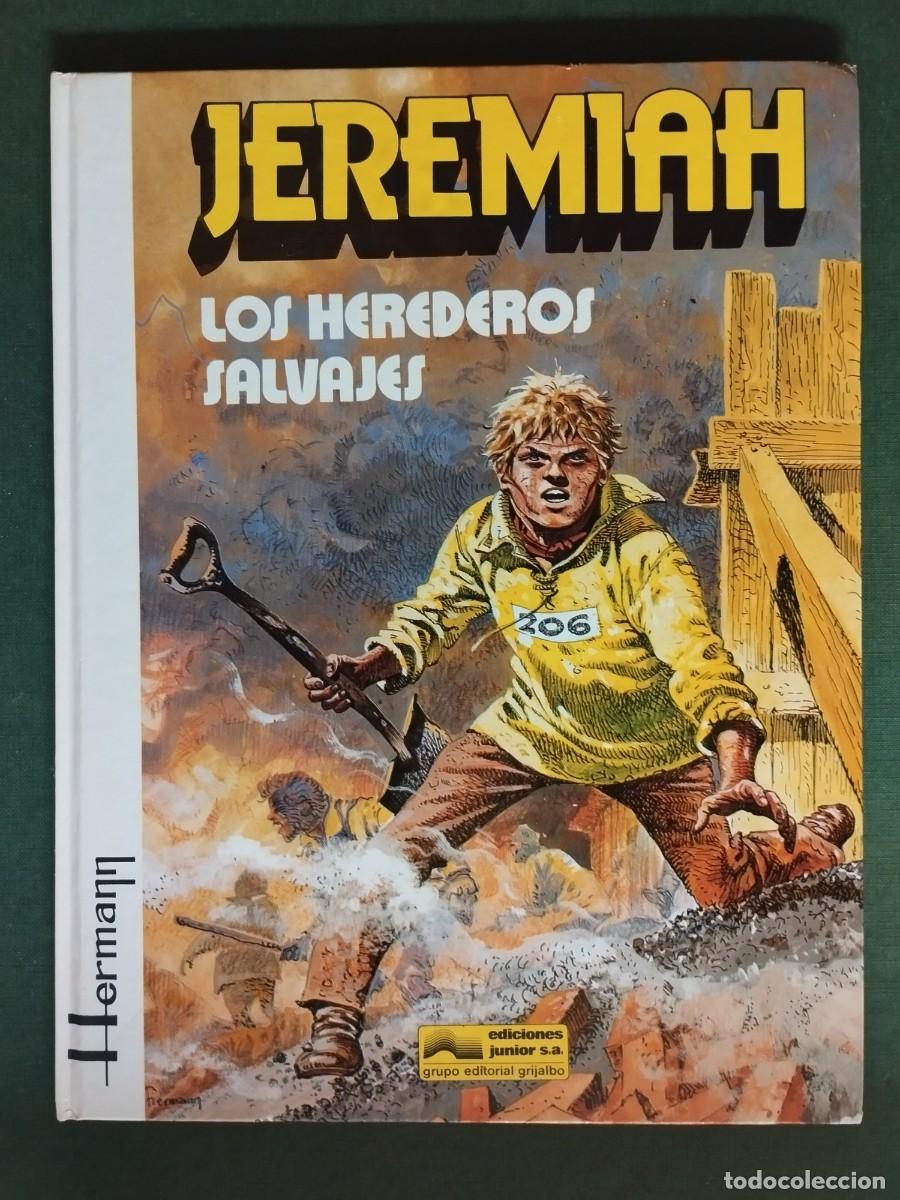 C&oacute;mics: COMIC - JEREMIAH - LOS HEREDEROS SALVAJES - HERMANN - EDICIONES JUNIOR - GRIJALBO - 1981 / 1728