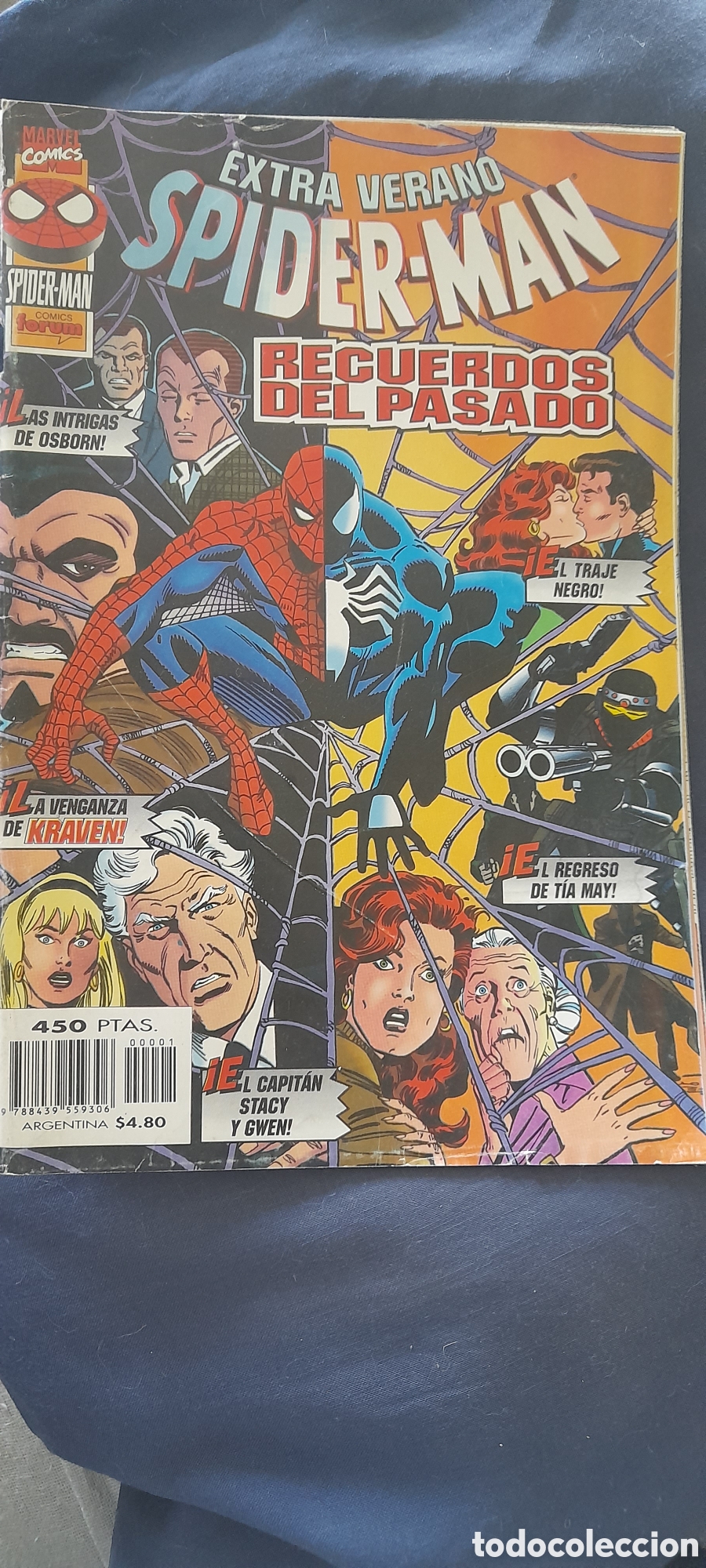 C&oacute;mics: Spiderman extra verano. Recuerdos del pasado