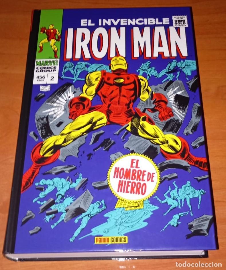 C&oacute;mics: OMNIGOLD IRON MAN 2 . PANINI . GENE COLAN
