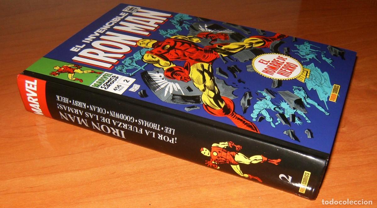 C&oacute;mics: OMNIGOLD IRON MAN 2 . PANINI . GENE COLAN - Foto 2