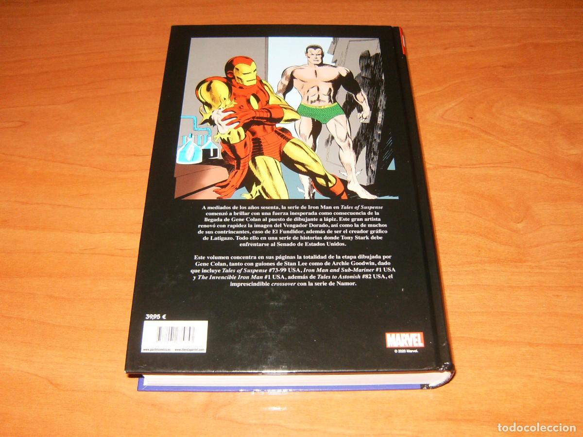 C&oacute;mics: OMNIGOLD IRON MAN 2 . PANINI . GENE COLAN - Foto 3