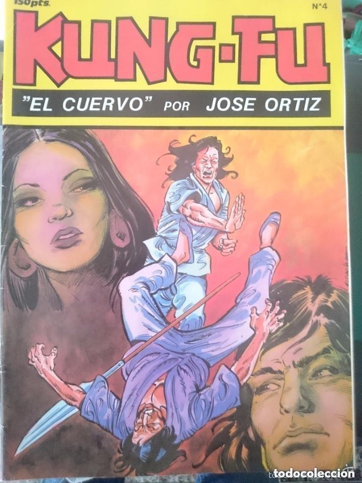 C&oacute;mics: KUNG FU - EL CUERVO -- POR JOSE ORTIZ - N 4