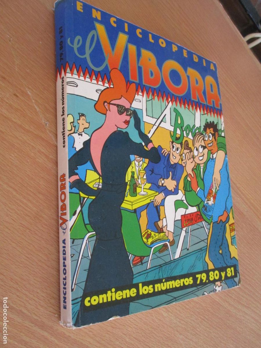 C&oacute;mics: ENCICLOPEDIA EL VIBORA- 1 TOMO CON TRES COMICS RETAPADOS, N&ordm;, 70.80.81