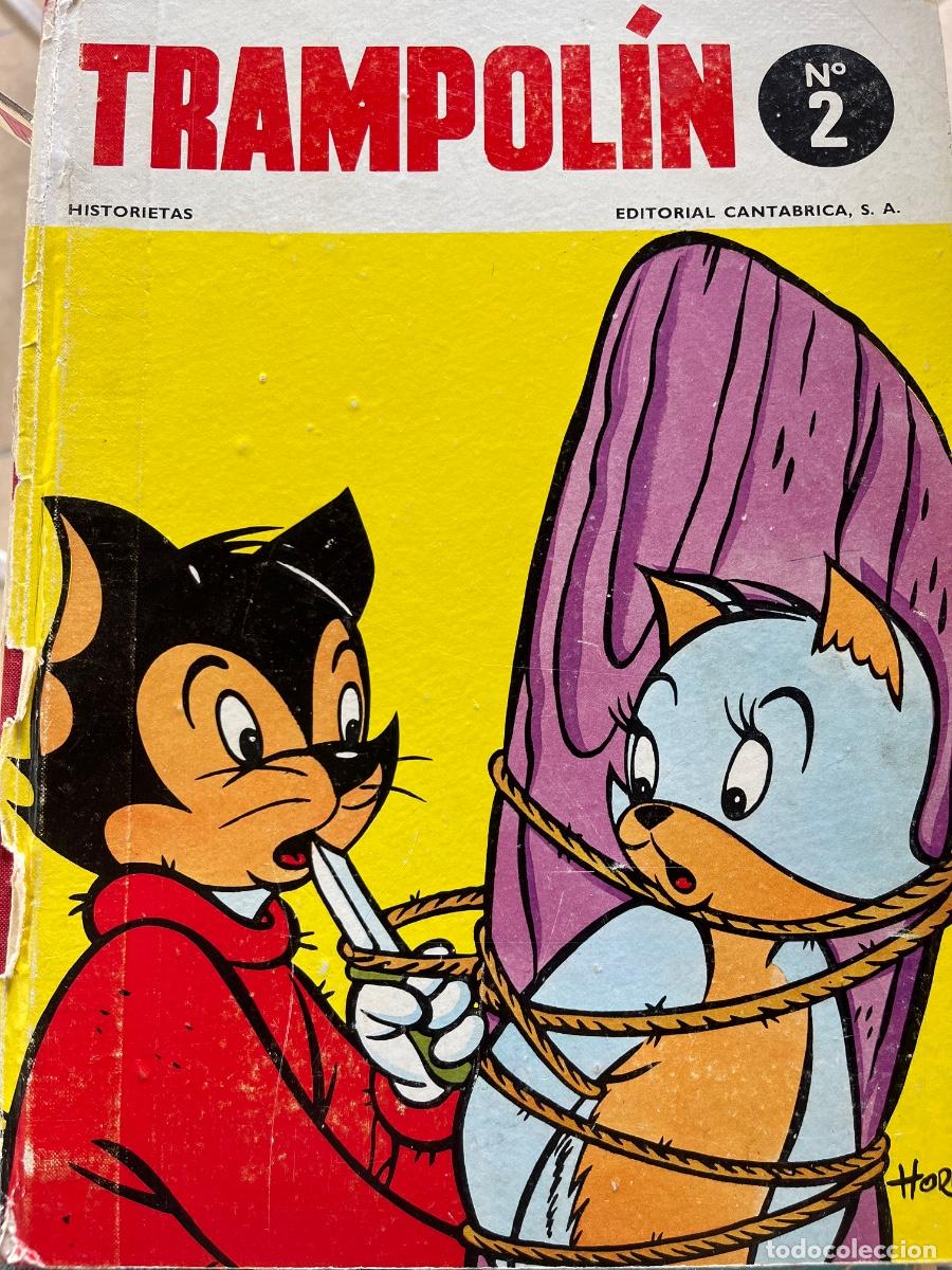 C&oacute;mics: Trampol&iacute;n. Historietas. Ed. Cant&aacute;brica, Bilbao 1967 - Tebeo Comic antiguo