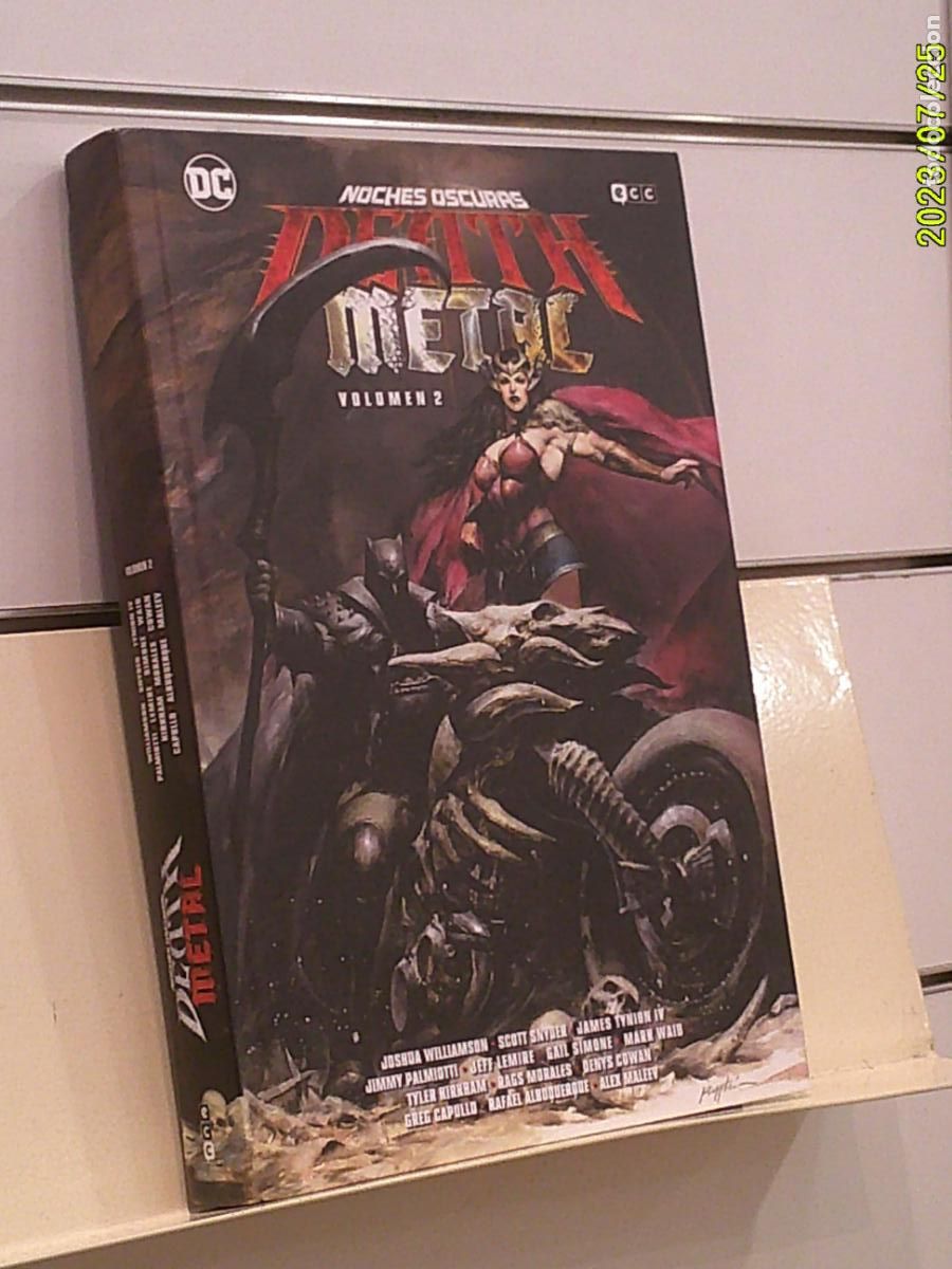 C&oacute;mics: NOCHES OSCURAS DEATH METAL VOLUMEN 2 TOMO TAPA DURA DC - ECC OFERTA