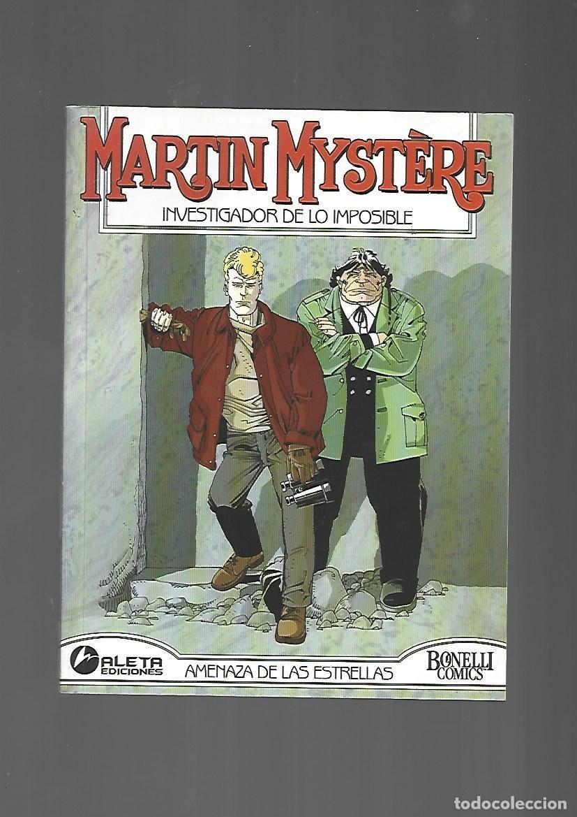 C&oacute;mics: Mart&iacute;n Myst&egrave;re, 1: amenaza de las estrellas, 2004, Aleta, muy buen estado