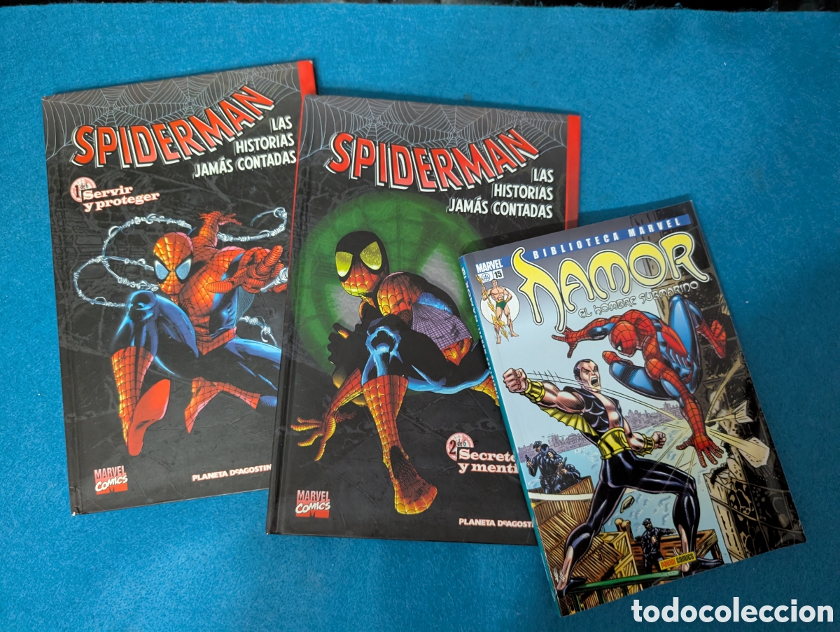 Comics: Spider-Man y namor lote de tres c&oacute;mics