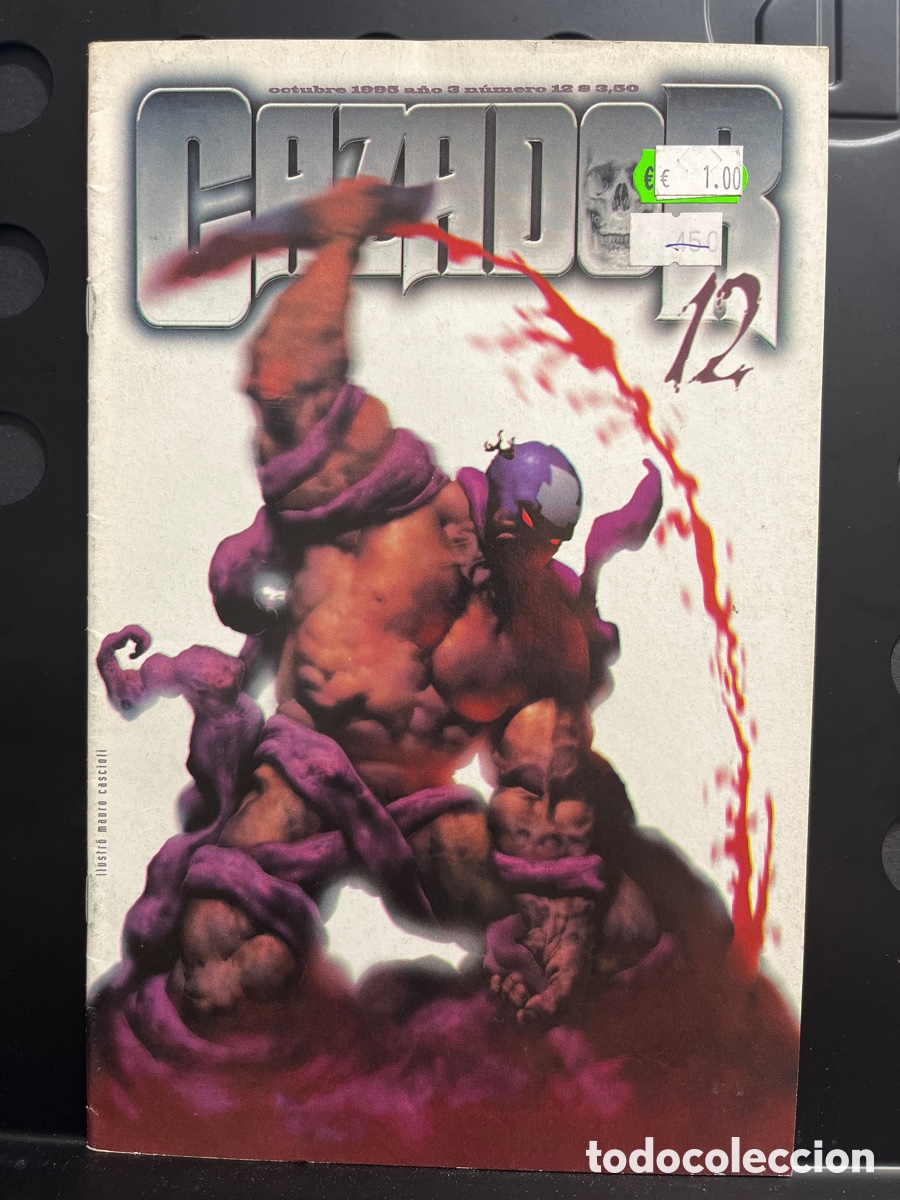 C&oacute;mics: EL CAZADOR DE AVENTURAS N.12 NO HAY POSTRE PAP&Aacute; HASTA QUE NO CORTES EL CESPED LA URRACA (1992/99)
