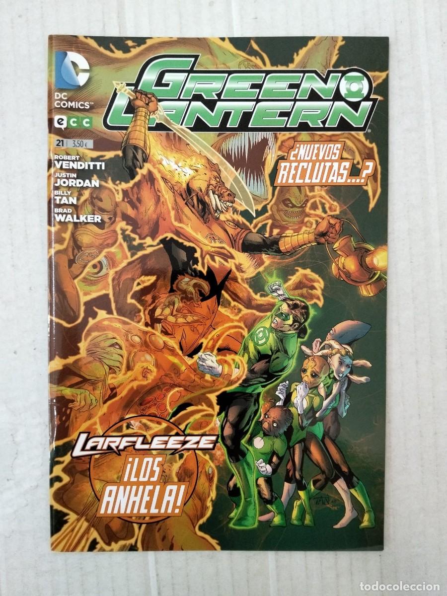 C&oacute;mics: GREEN LANTERN n&ordm; 21. &iquest;NUEVOS RECLUTAS? ECC