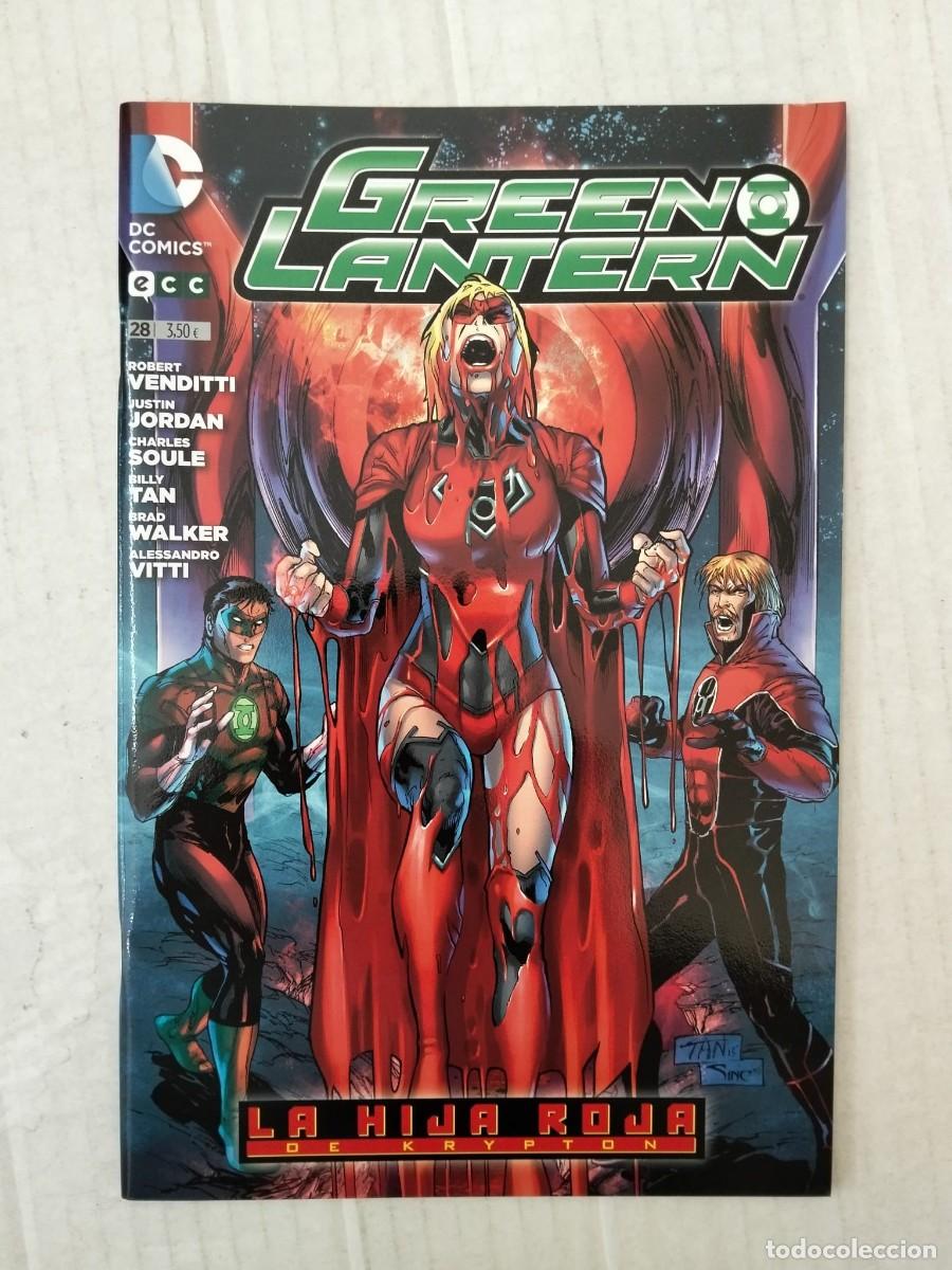 C&oacute;mics: GREEN LANTERN n&ordm; 28. LA HIJA ROJA DE KRYPTON. ECC