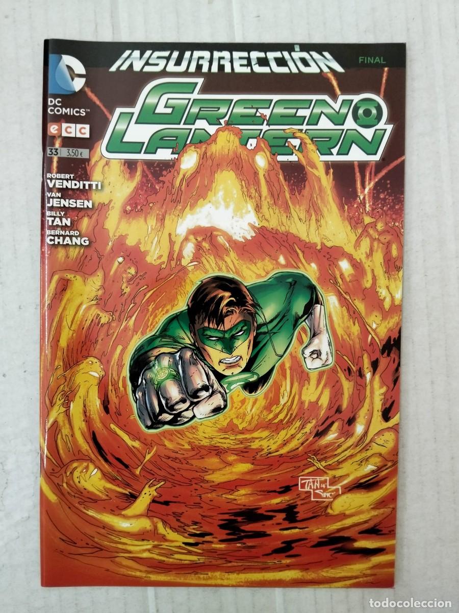 C&oacute;mics: GREEN LANTERN n&ordm; 33. INSURRECCI&Oacute;N, FINAL. ECC