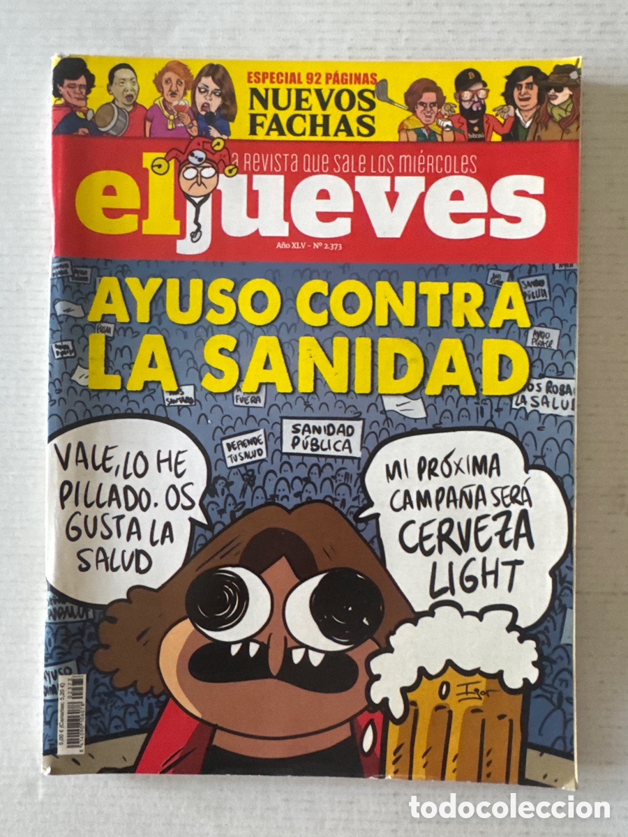 Comics: EL JUEVES #2.373 Revista sat&iacute;rica