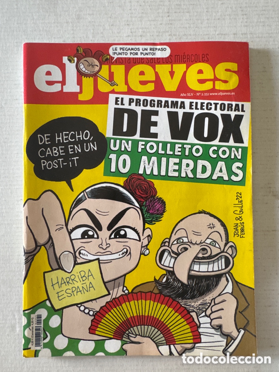 C&oacute;mics: EL JUEVES #2.351 Revista sat&iacute;rica