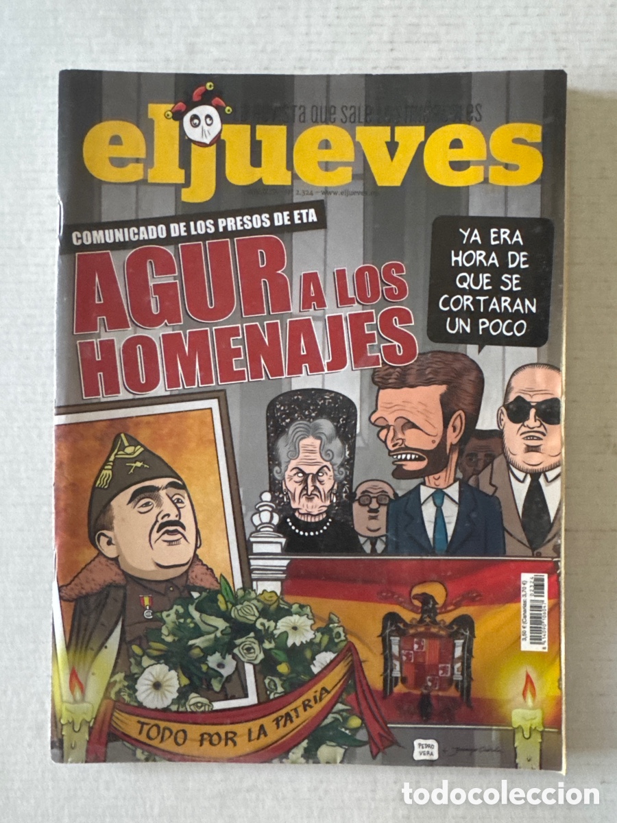 C&oacute;mics: EL JUEVES #2.324 Revista sat&iacute;rica