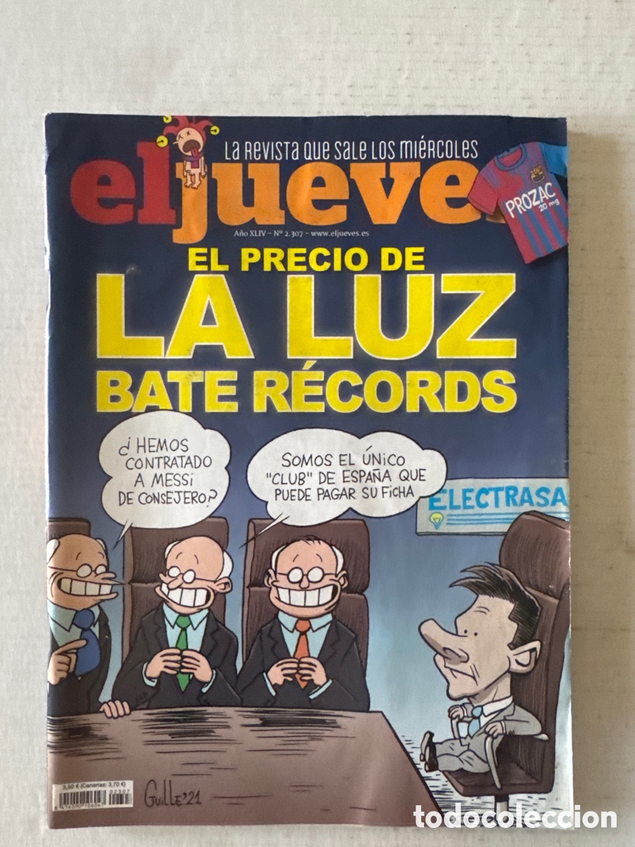 C&oacute;mics: EL JUEVES #2.307 Revista sat&iacute;rica