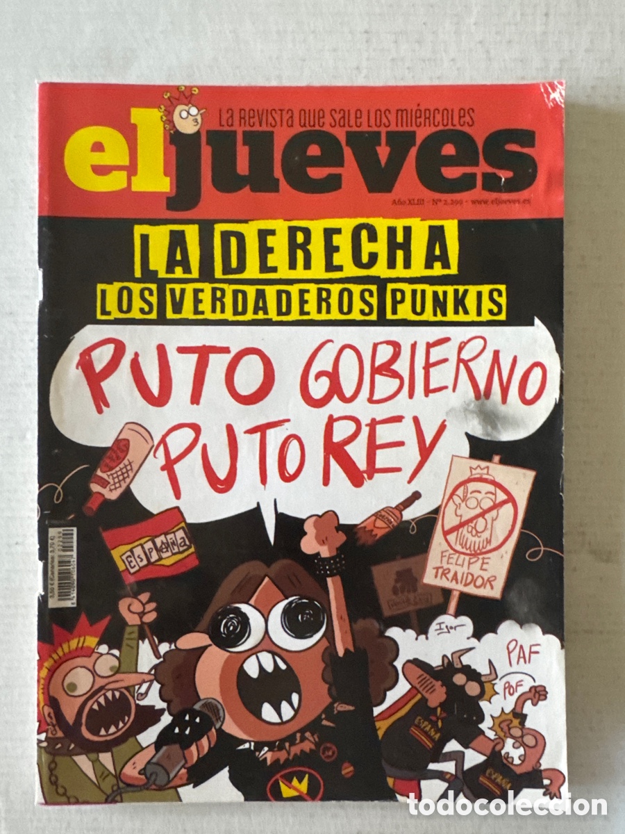 C&oacute;mics: EL JUEVES #2.299 Revista sat&iacute;rica