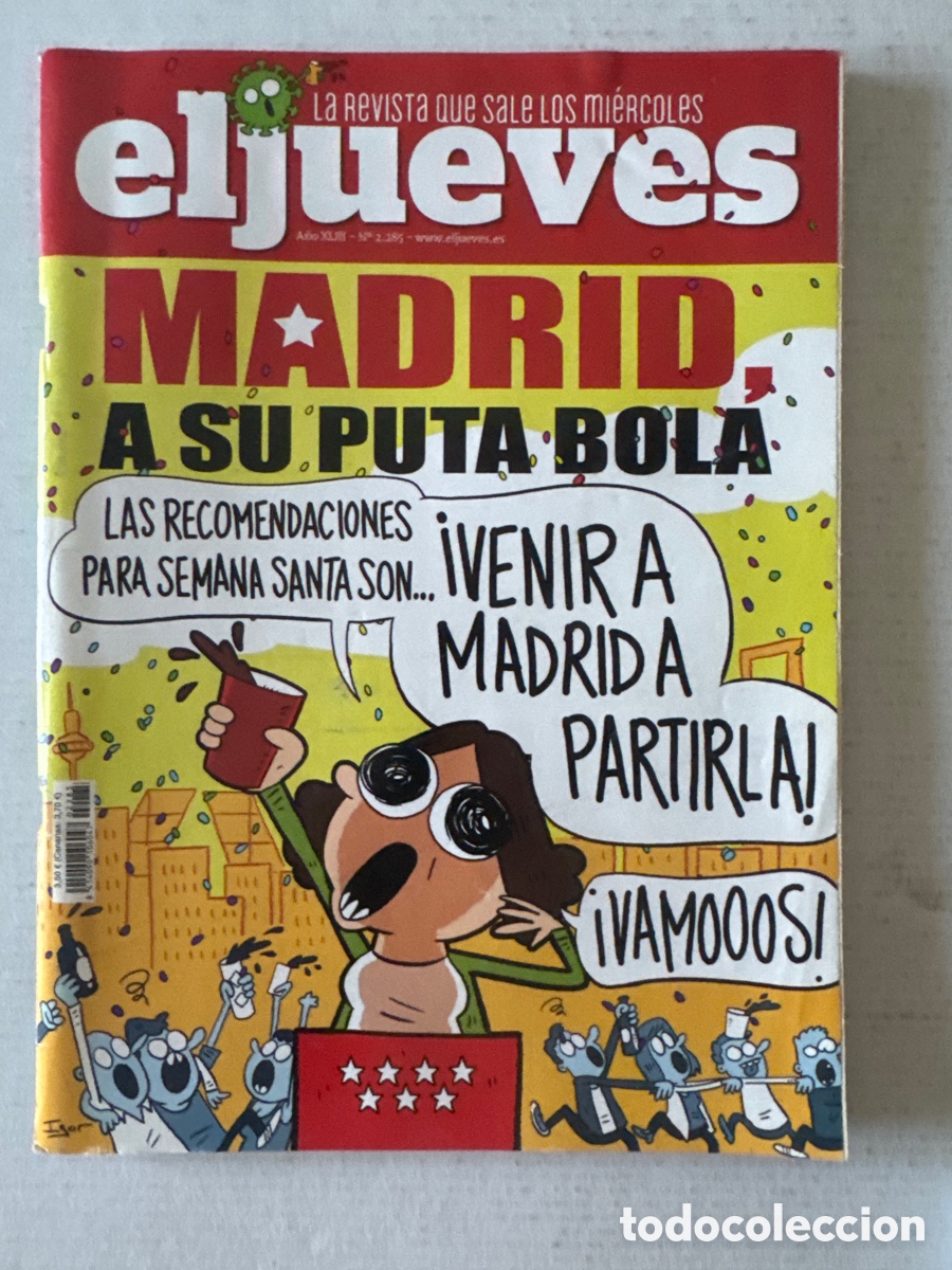 C&oacute;mics: EL JUEVES #2.285 Revista sat&iacute;rica