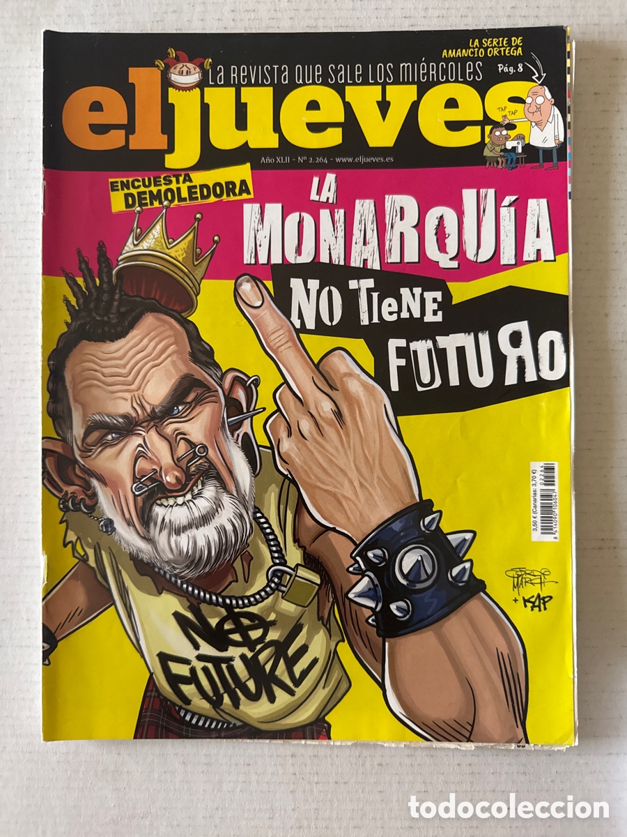 C&oacute;mics: EL JUEVES #2.264 Revista sat&iacute;rica