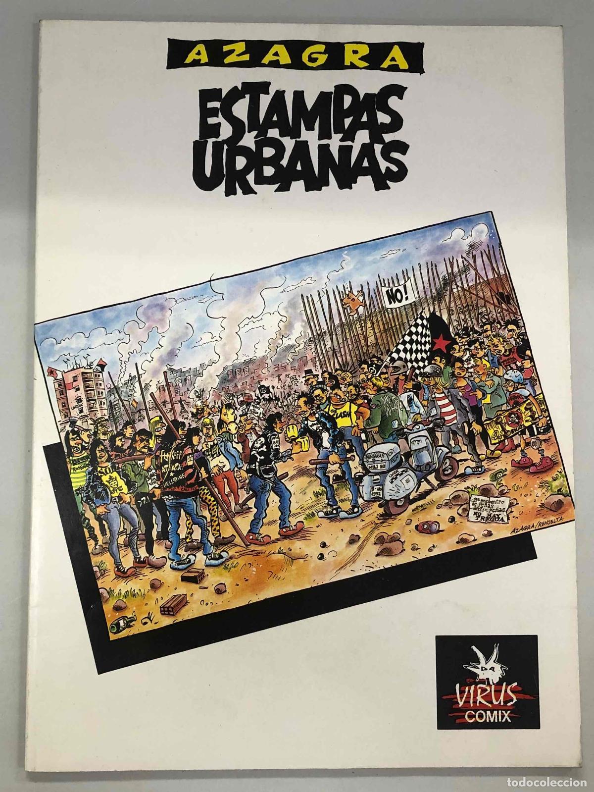 C&oacute;mics: ESTAMPAS URBANAS. AZAGRA. VIRUS EDITORIAL 1991