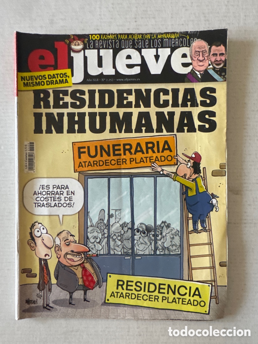 C&oacute;mics: EL JUEVES #2.257 Revista sat&iacute;rica