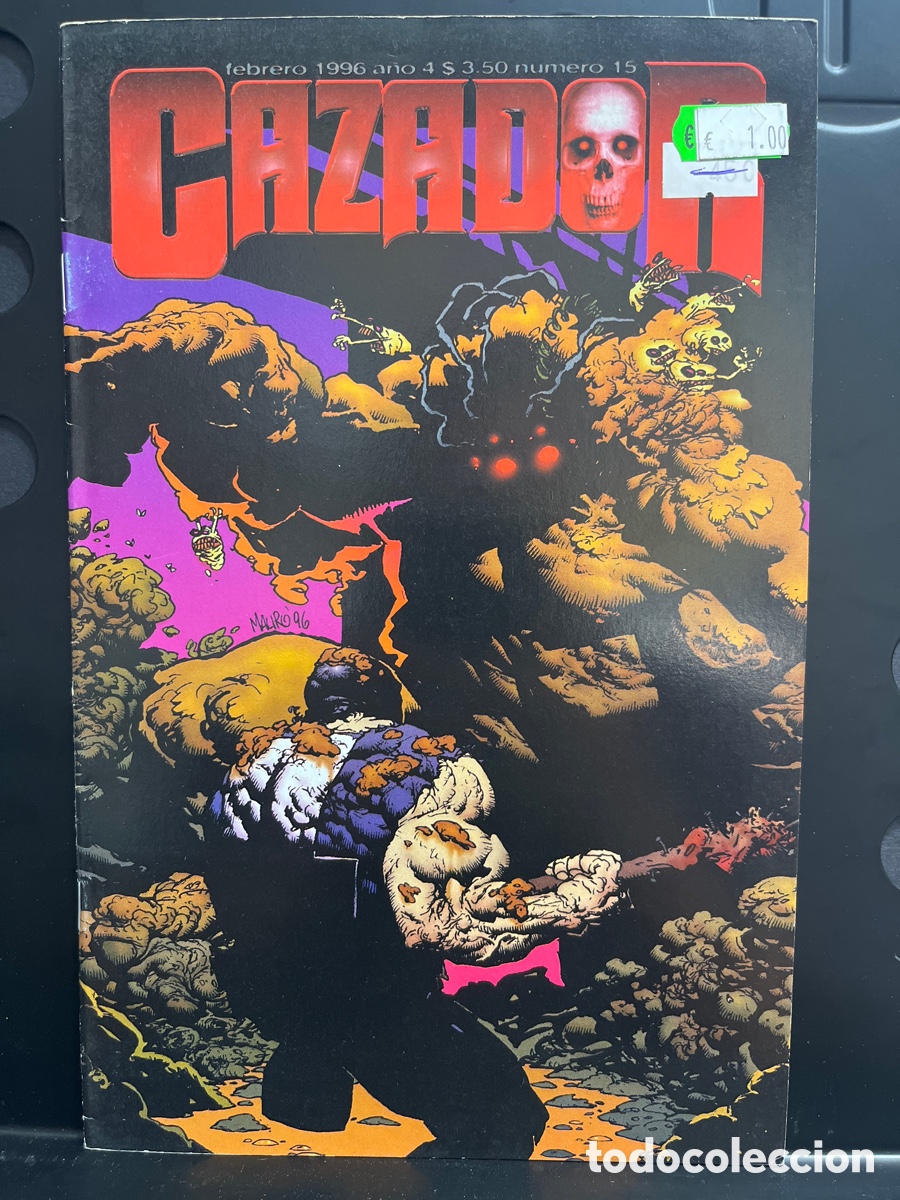 C&oacute;mics: EL CAZADOR DE AVENTURAS N.15 ESE FUELLE QUE RESONGA NECESITA UNA PORONGA Ed LA URRACA ( 1992/1999 )