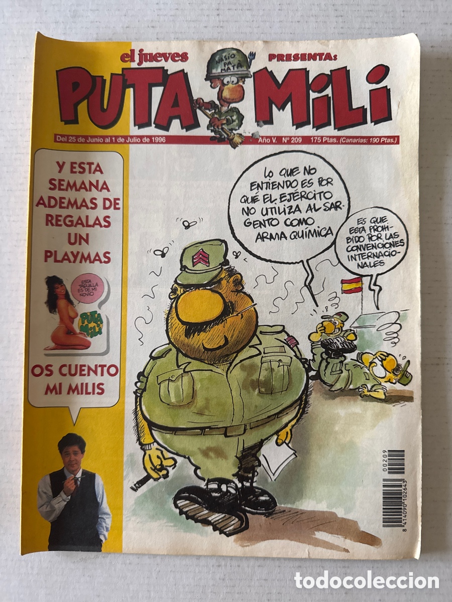 C&oacute;mics: PUTA MILI #209 - EL JUEVES &laquo;INFRECUENTE&raquo;