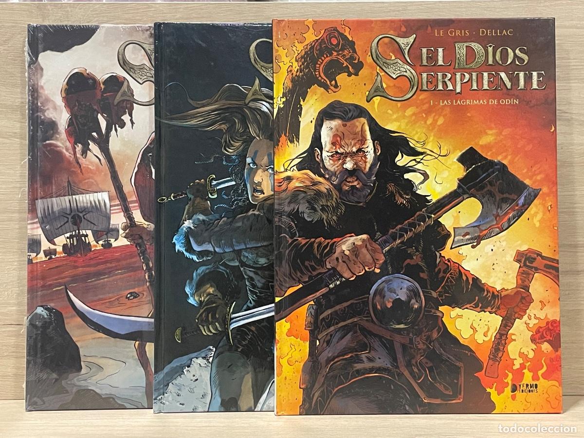 C&oacute;mics: El Dios Serpiente - Completo 3 vol&uacute;menes - J&eacute;r&ocirc;me Le Gris, Dellac - Yermo