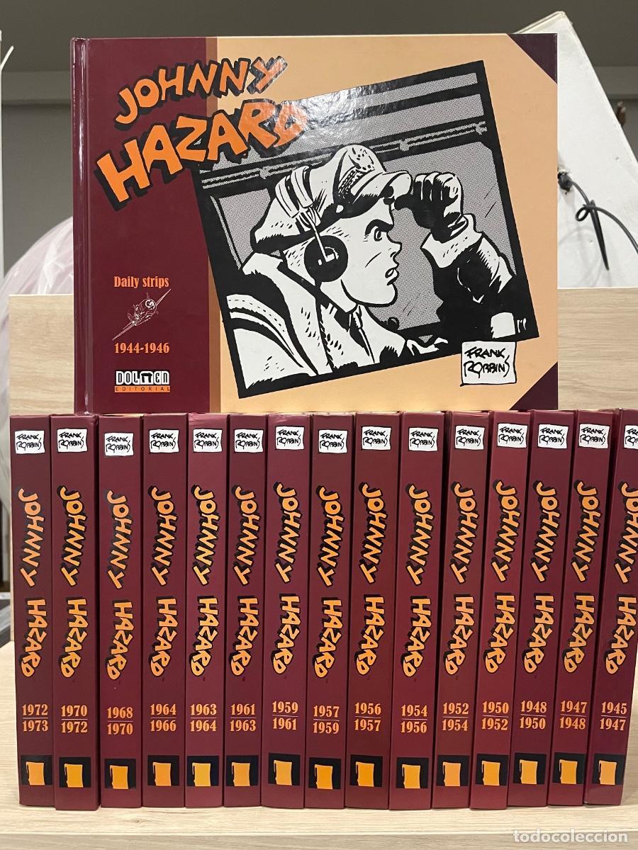 C&oacute;mics: Johnny Hazard - Colecci&oacute;n de 16 vol&uacute;menes de 19 vol., Frank Robbins - Dolmen editorial
