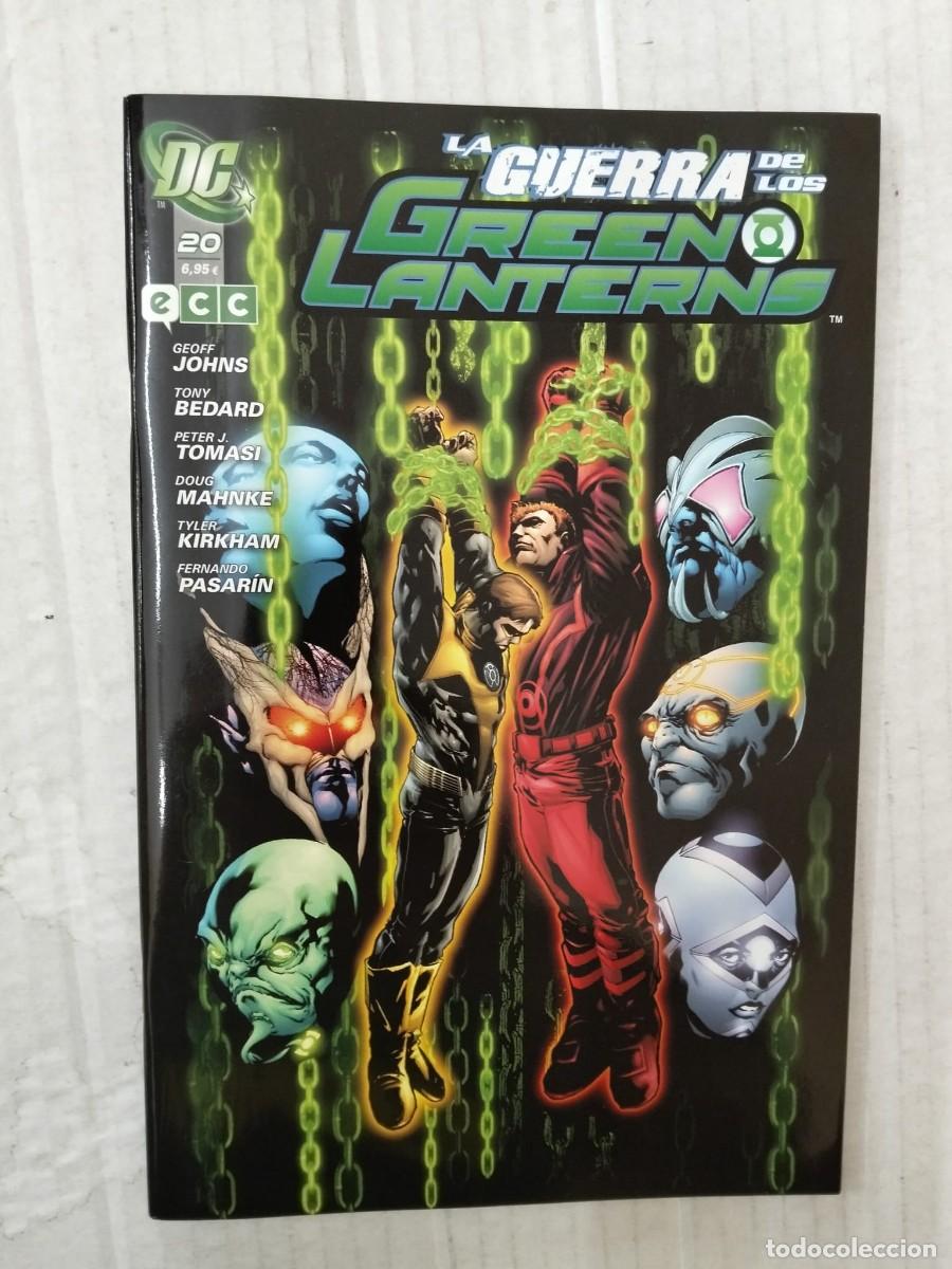 C&oacute;mics: GREEN LANTERN n&ordm; 20. LA GUERRA DE LOS GREEN LANTERNS. ECC