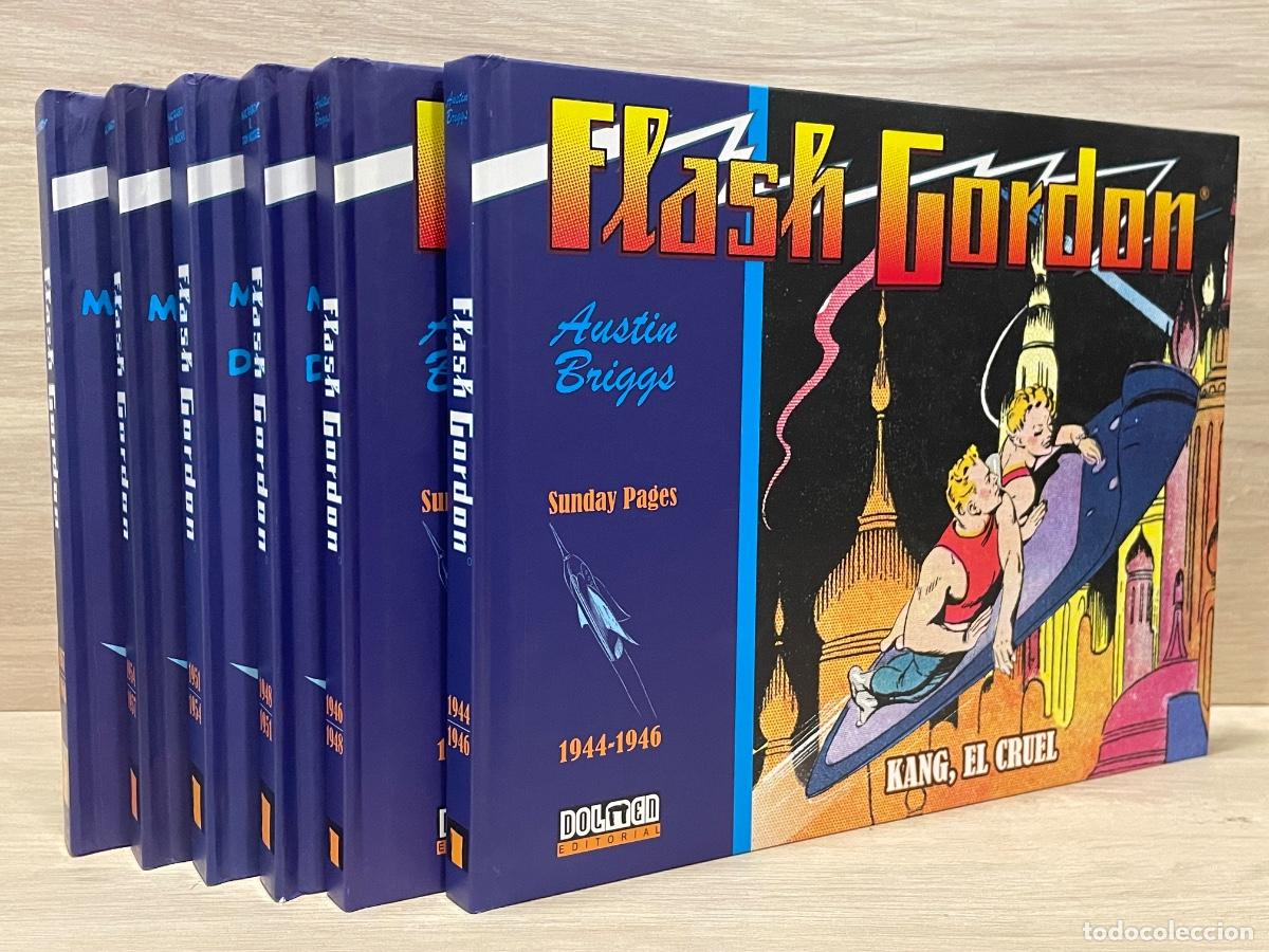 C&oacute;mics: Flash Gordon. Sunday Pages 1944 A 1960 - 6 vol&uacute;menes - Austin Briggs - Dolmen