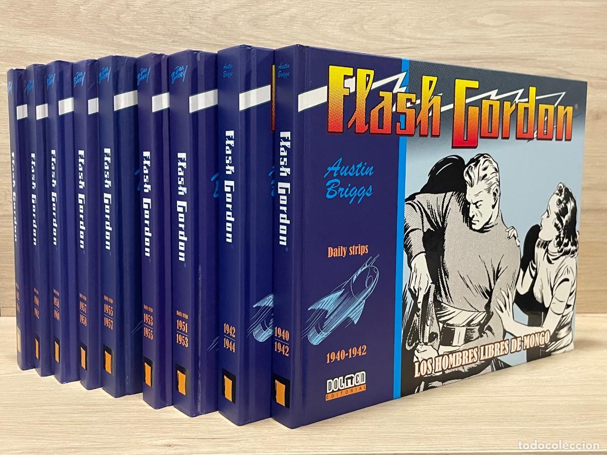 C&oacute;mics: Flash Gordon. Daily strips 1940 A 1964 - Primeros 9 vol&uacute;menes - Austin Briggs - Dolmen