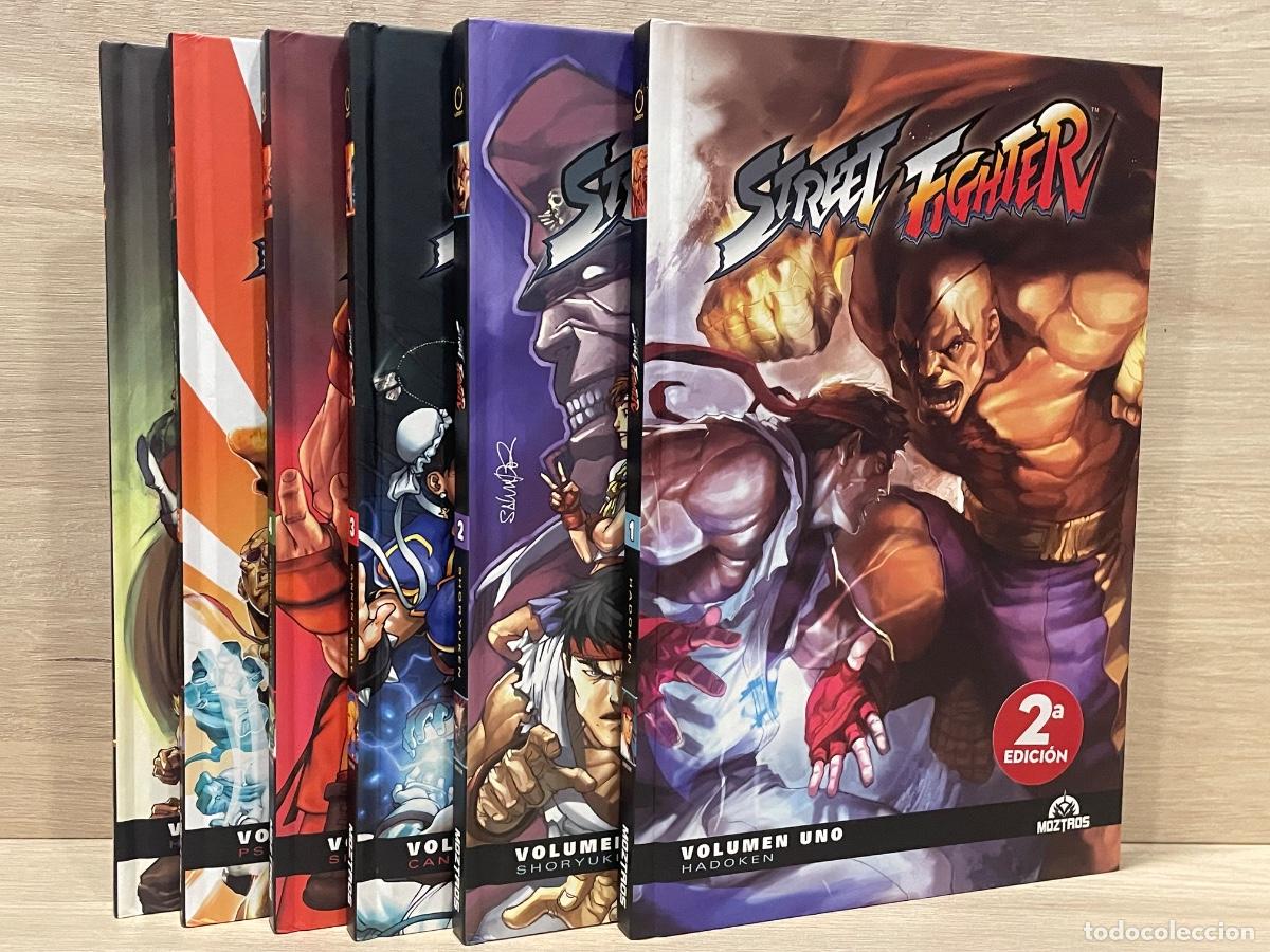 C&oacute;mics: Street Fighter / Completo 6 vol&uacute;menes / Ken Siu-Chong, Espen Grundetjern / Moztros
