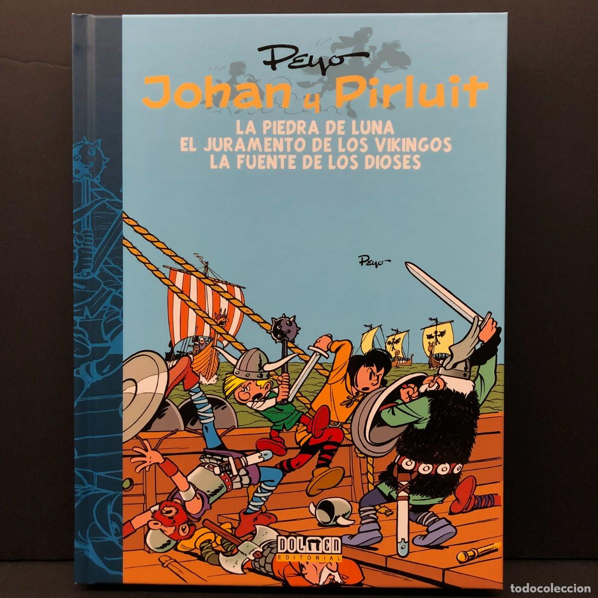 C&oacute;mics: PEYO - JOHAN Y PIRLUIT - LA PIEDRA DE LUNA Y OTROS TITULOS - DOLMEN EDITORIAL - 2012 / 2767