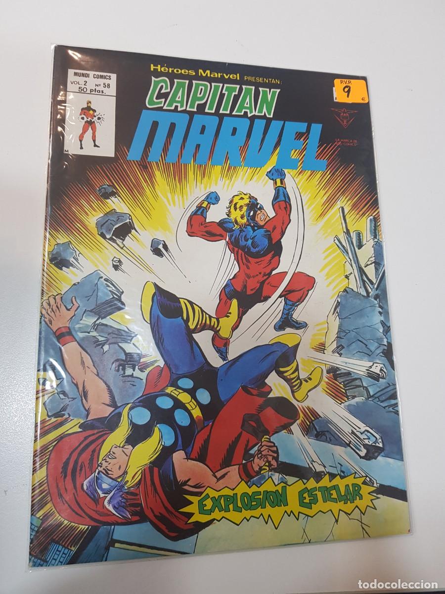 C&oacute;mics: MUNDIC COMICS VOL 2 N&ordm;58 CAPITAN MARVEL EXPLOSION ESTELAR